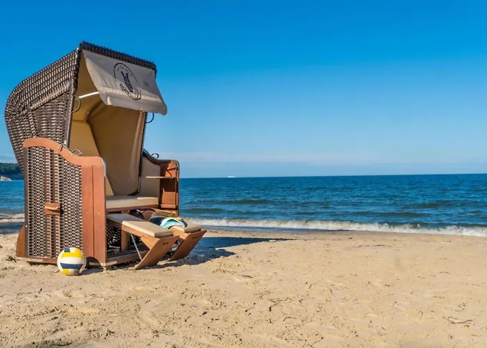 Traumhaftes - Odins Blick 24 - Exklusive Strandlage, Gartenanlage, Sauna Daire Lobbe