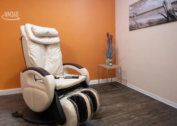 Daire Traumhaftes - Odins Blick 24 - Exklusive Strandlage, Gartenanlage, Sauna *