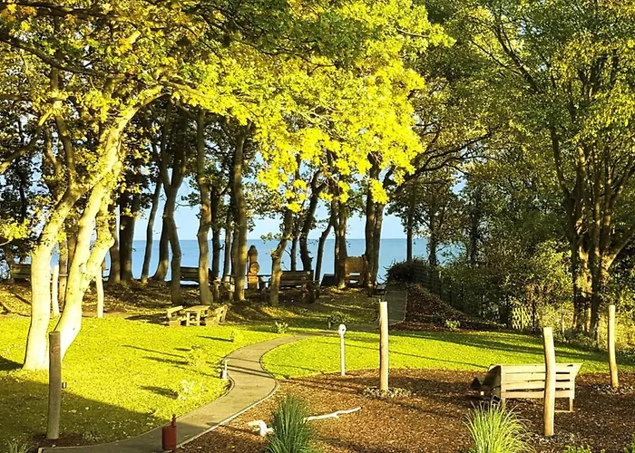 Traumhaftes - Odins Blick 24 - Exklusive Strandlage, Gartenanlage, Sauna Daire Lobbe